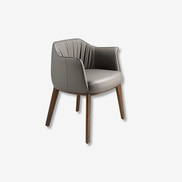 Silla polipiel gris