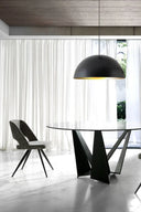 Silla tela gris