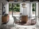 Gray fabric chair