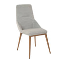 Light gray fabric chair