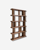Estantería madera nogal
