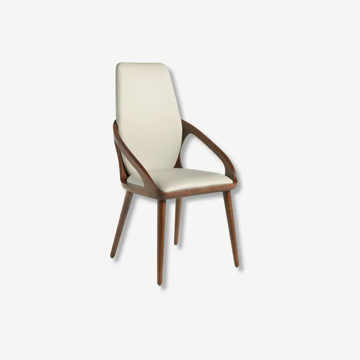 Silla polipiel crema