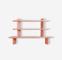estanteria de madera de fresno de diseño