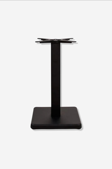 Pé de mesa Equilibra ferro base quadrada preta