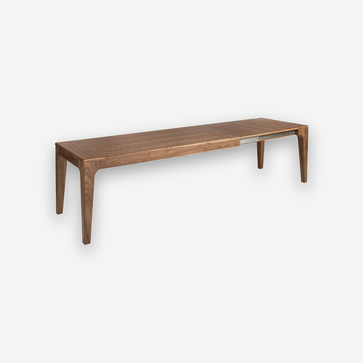 Mesa comedor extensible rectangular nogal - Mesa de comedor - El Workshop-200 x 90 x 75 Cm