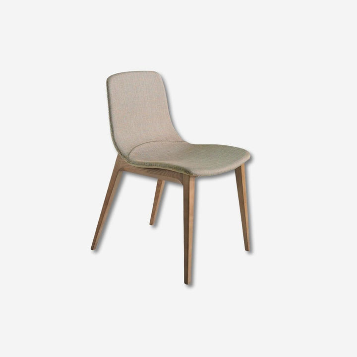 Beige fabric chair