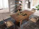 Mesa comedor rectangular nogal
