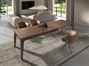 Mesa comedor extensible rectangular nogal - Mesa de comedor - El Workshop-200 x 90 x 75 Cm
