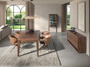 Mesa comedor extensible rectangular nogal - Mesa de comedor - El Workshop-200 x 90 x 75 Cm