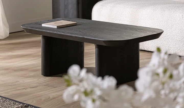 Mesa de centro negro ROGNES