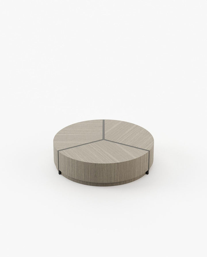 Mesa de centro Riga - Mesa de centro - El Workshop - Chapa de roble envejecido mate