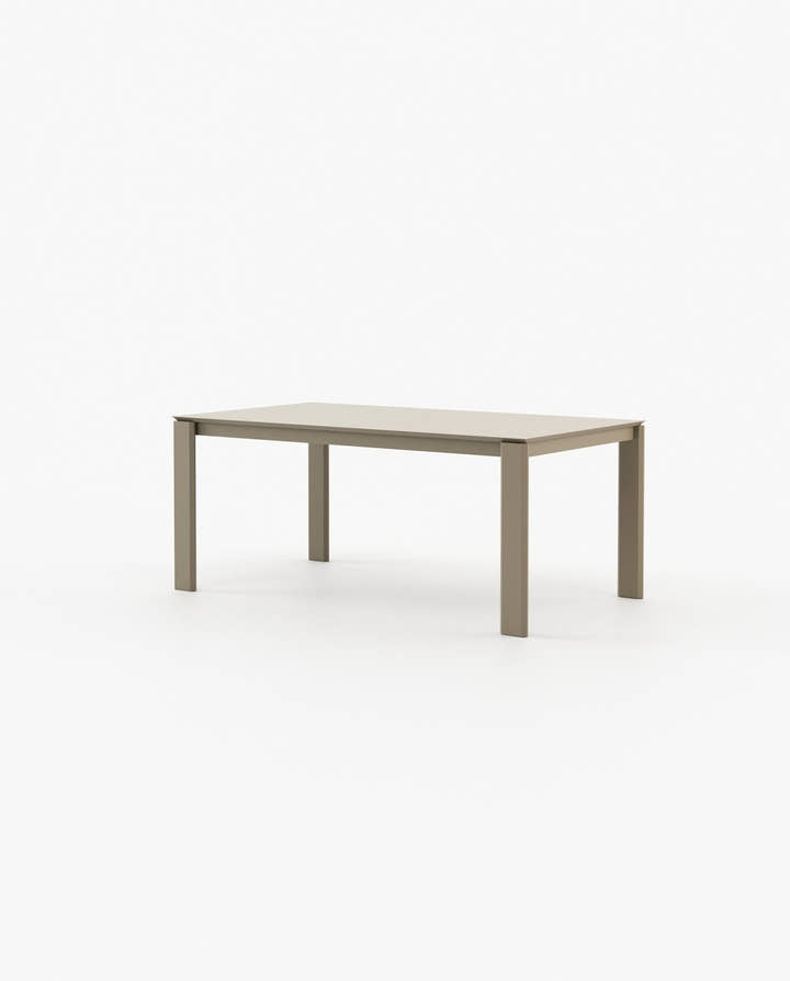 Mesa de comedor Baiona - Mesa de comedor - El Workshop - Chapa de roble envejecido mate