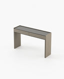 Mesa consola Samos - Mesa consola - El Workshop - Chapa de eucalipto gris mate