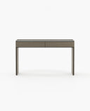 Mesa consola Samos - Mesa consola - El Workshop - Chapa de eucalipto gris mate