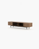 Mueble de TV Cuba - Mesa TV - El Workshop - Chapa de nogal mate