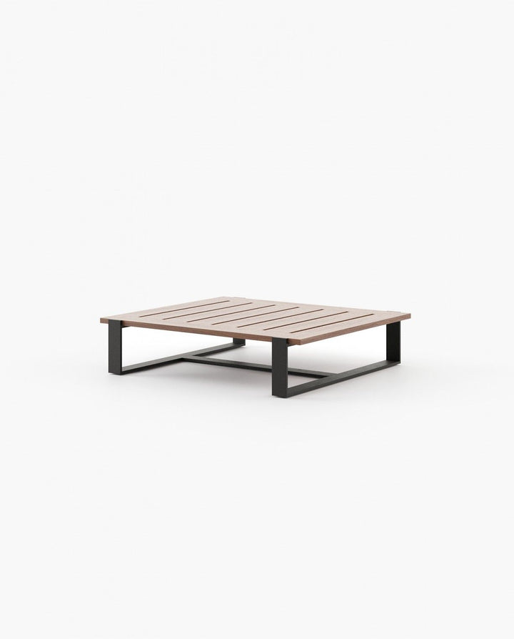 Mesa de centro para exteriores Salim - Mesa de centro - El Workshop - Madera oscura de Kambala