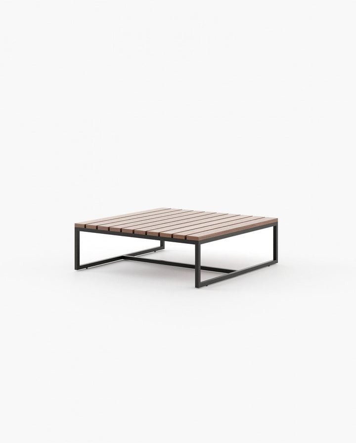 Mesa de centro para exteriores Badi - Mesa de centro - El Workshop - Madera oscura de Kambala