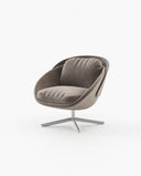 Sillón giratorio George - Sillón - El Workshop - Caqui de Viena