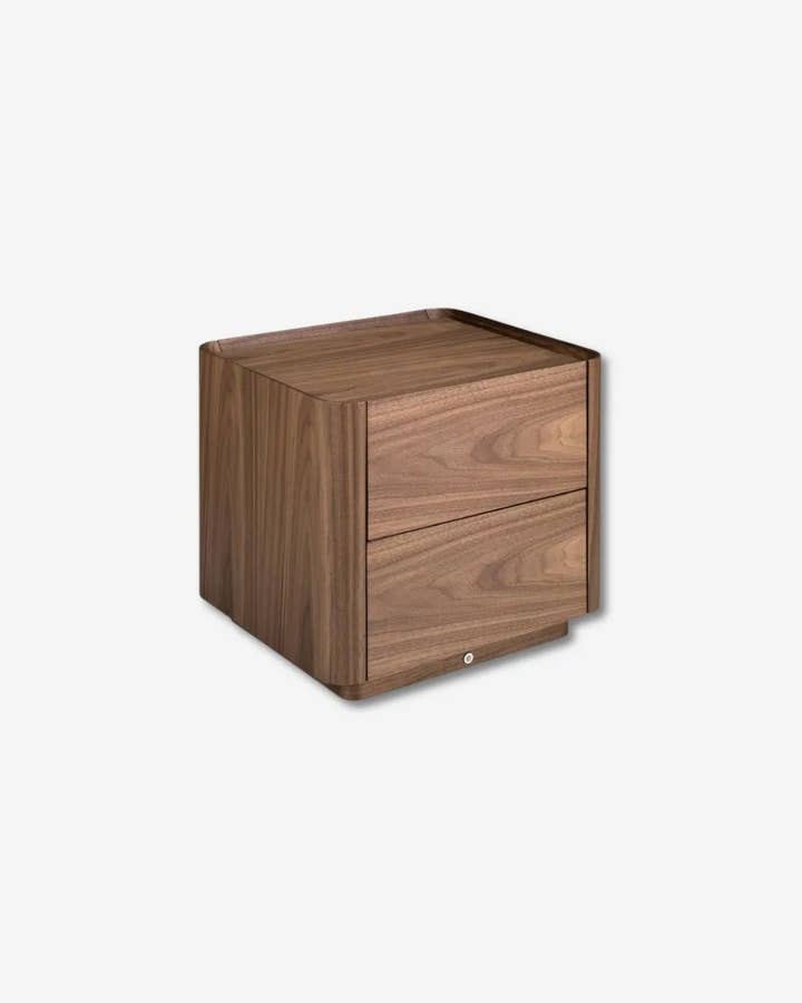 Mesita de noche nogal con iluminación - Mesitas de noche - El Workshop - 