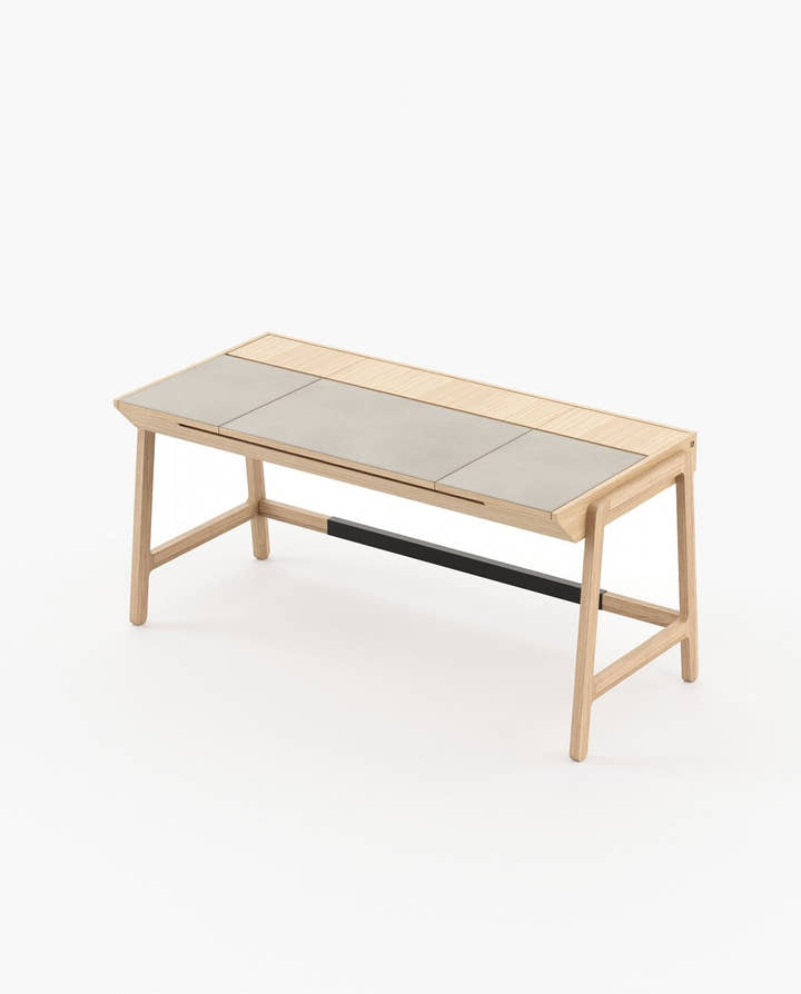 Escritorio Gatsby - Escritorio - El Workshop - Chapa de roble mate