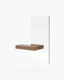 Consola rectangular Eos - Mesa consola - El Workshop - Chapa de nogal mate