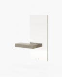 Consola rectangular Eos - Mesa consola - El Workshop - Chapa de roble envejecido mate