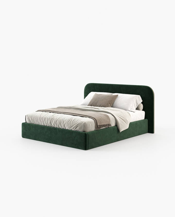 Cama Selene - Cama - El Workshop - Xangai Blanco