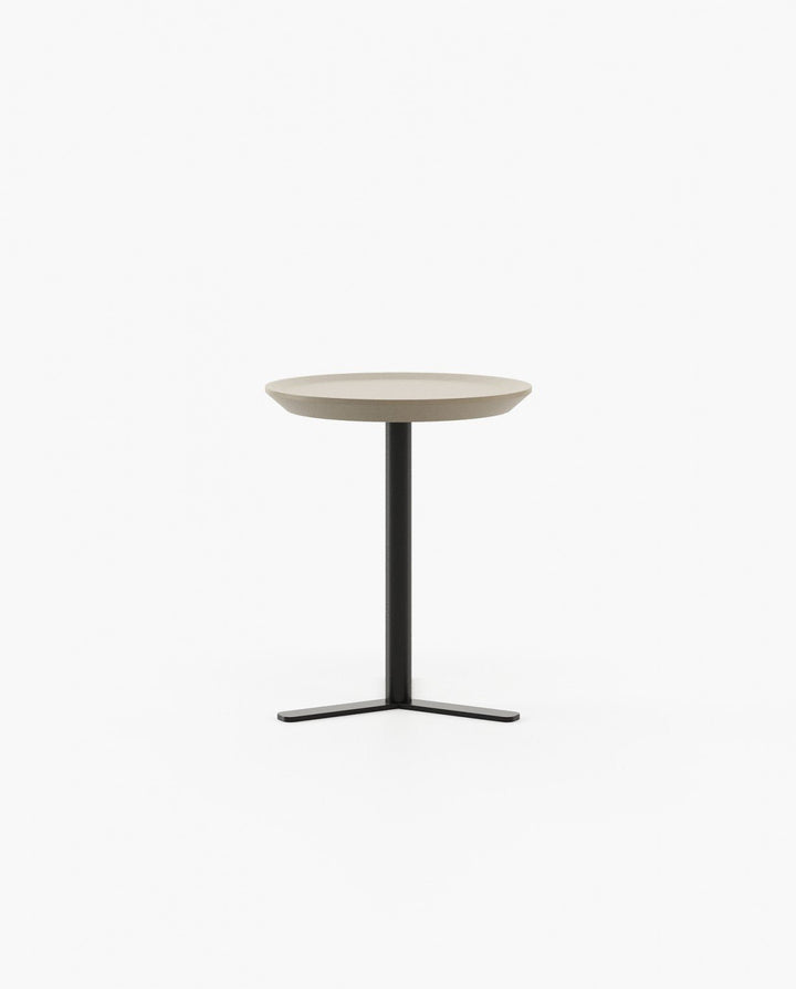 Mesa auxiliar Sen - Mesa auxiliar - El Workshop - Laca Beige Gris Mate