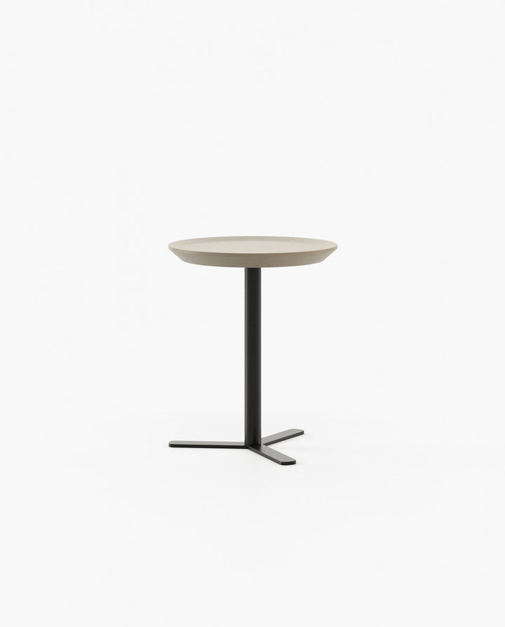 Mesa auxiliar Sen - Mesa auxiliar - El Workshop - Laca Beige Gris Mate