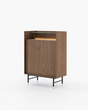 Mueble bar Desmond - Muebles de bar - El Workshop - Chapa de nogal mate