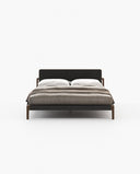 Cama Clare - Cama - El Workshop - Cuero sintético negro