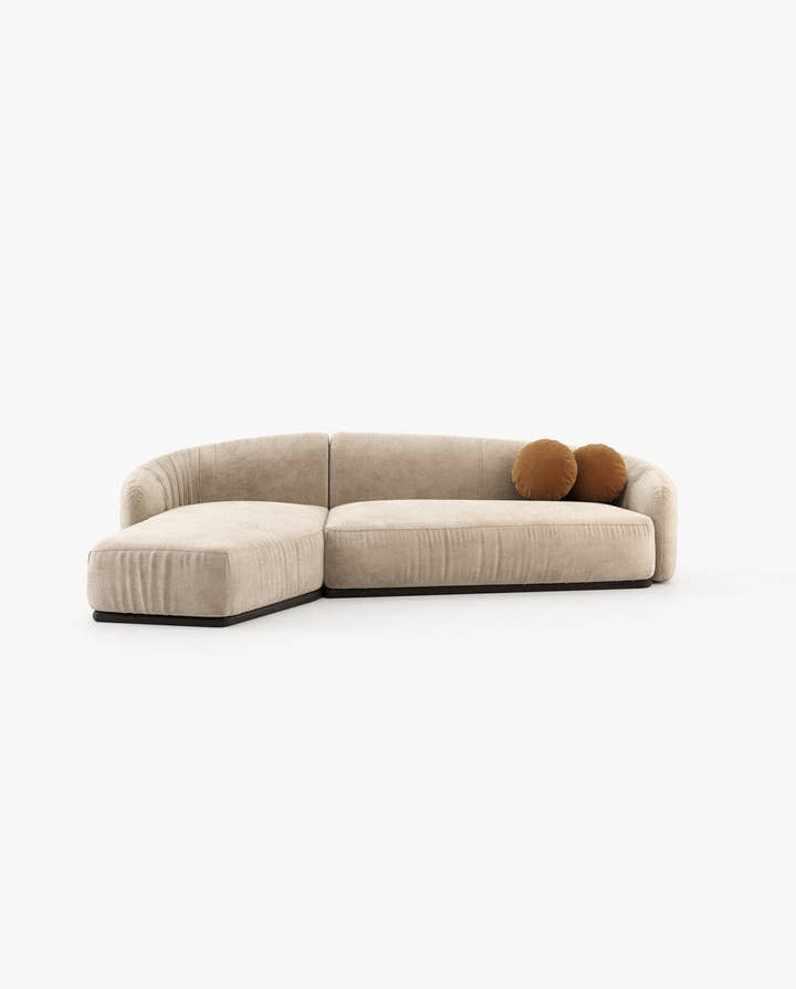Sofá Amalia con chaise longue - Sofás - El Workshop - Arena Boket