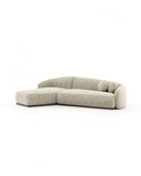Sofá Amalia con chaise longue - Sofás - El Workshop - Boket Toffee