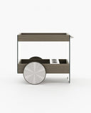 Carrito de té Eleanor - Carrito de té Eleanor - El Workshop - Chapa de roble envejecido mate