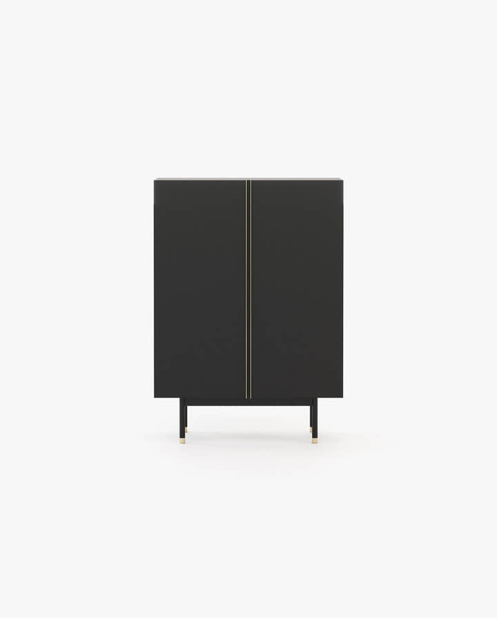 Mueble bar Cuba - Muebles de bar - El Workshop - Laca negra mate