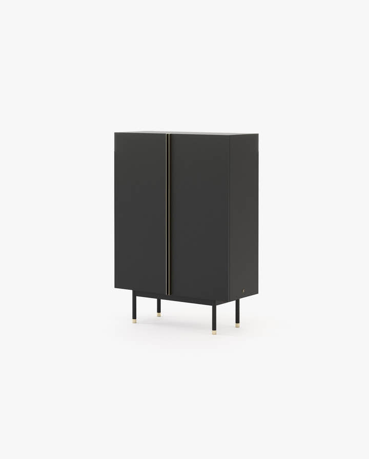 Mueble bar Cuba - Muebles de bar - El Workshop - Laca negra mate