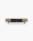 Mueble de TV Cuba - Mesa TV - El Workshop - Laca Beige Gris Mate