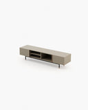 Mueble de TV Cuba - Mesa TV - El Workshop - Laca Beige Gris Mate
