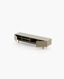 Mueble de TV Cuba - Mesa TV - El Workshop - Laca Beige Gris Mate