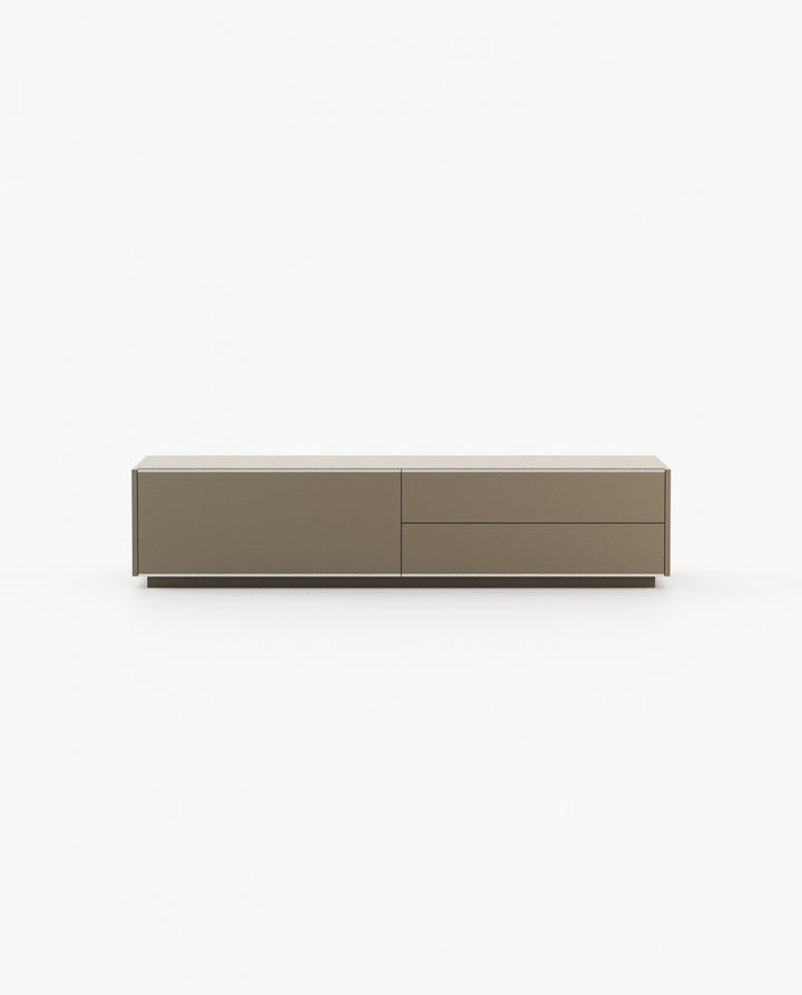Mueble de TV Kairos - Muebles de tv - El Workshop - Chapa de nogal mate