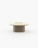 Mesa de centro Lao - Mesa de centro - El Workshop - Laca Beige Gris Mate