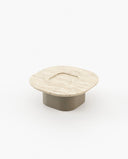 Mesa de centro Lao - Mesa de centro - El Workshop - Laca Beige Gris Mate