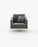 Sillón Munique - Sillón - El Workshop - Antracita Viena