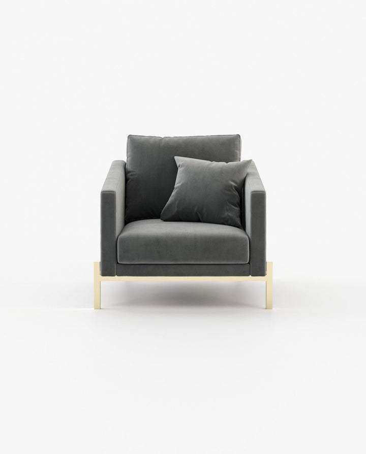 Sillón Munique - Sillón - El Workshop - Antracita Viena