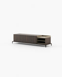 Mueble de TV Milos - Muebles de tv - El Workshop - Chapa de roble envejecido mate