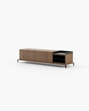 Mueble de TV Milos - Muebles de tv - El Workshop - Chapa de nogal mate