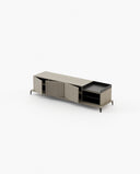Mueble de TV Milos - Muebles de tv - El Workshop - Chapa de eucalipto gris mate