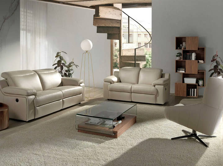 Mesa centro rectangular cristal templado y nogal - Mesa de centro - El Workshop - Natural