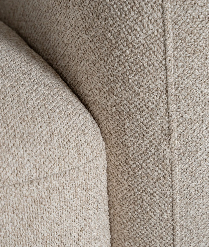 Módulo de sofá esquinero derecho Ceyrat color neutro