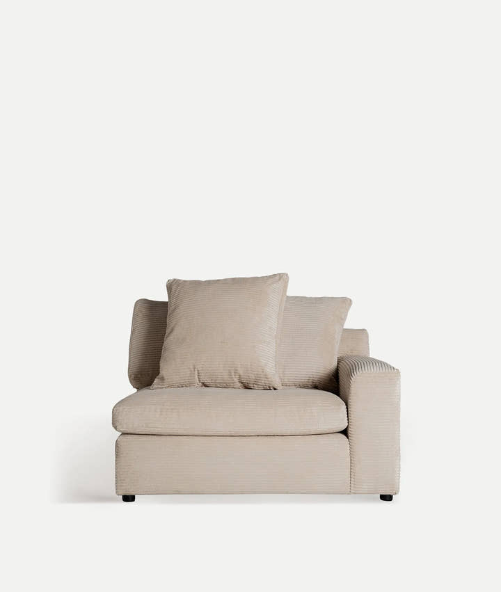 Módulo derecho de sofá esquinero KLERKEN - Sofás - El Workshop - poliéster